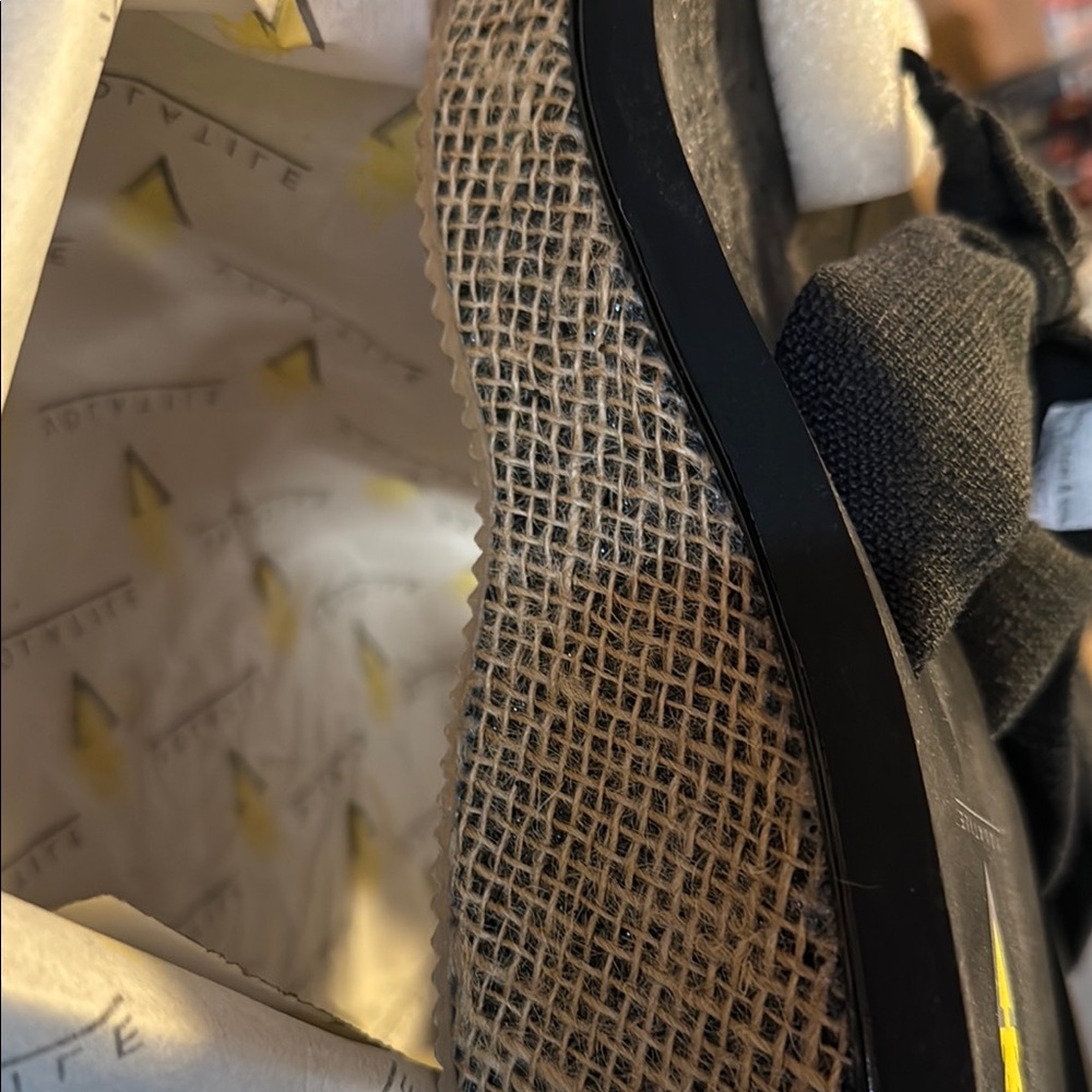 Volatile Black Sandals with Pom-Pom Detail - Picture 9 of 10